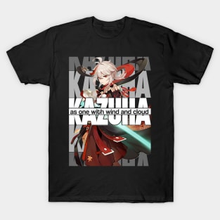 KAZUHA as one with wind and cloud Genshin Impact Edit T-Shirt